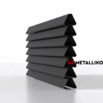 Ламели для забора жалюзи Premium U RAL 7024 – порошковое покрытие, толщина 0,45 мм в Кемерове | фото 4