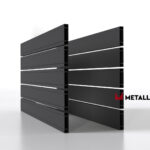 Планкен для забора 120 mm RAL 7024 – покрытие полиэстер, толщина 0,45 мм в Кемерове | фото 1