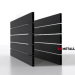 Планкен для забора 120 mm RAL 9005 – покрытие полиэстер, толщина 0,45 мм в Кемерове | фото 3