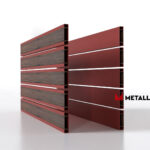 Планкен для забора Printec под дерево 120 mm RAL 3009 – покрытие полиэстер, толщина 0,45 мм в Кемерове | фото 3