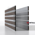 Планкен для забора Printec под дерево 120 mm RAL 7004 – покрытие полиэстер, толщина 0,45 мм в Кемерове | фото 2