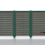 Планкен для забора Printec под дерево 120 mm RAL 6005 – покрытие полиэстер, толщина 0,45 мм в Кемерове | фото 6