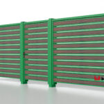 Планкен для забора Printec под дерево 120 mm RAL 6010 – покрытие порошковое, толщина 0,45 мм в Кемерове | фото 5