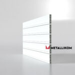 Планкен для забора ранчо 120 mm RAL 9003 – покрытие порошковое, толщина 0,45 мм в Кемерове | фото 2