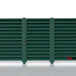 Ламели для забора жалюзи Royal Z RAL 6005 двустороннее покрытие порошковое, толщина 0,45 мм в Кемерове | фото 7